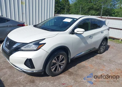 2020 Nissan Murano S Fwd from USA, damaged, VIN 5N1AZ2AJ7LN146413